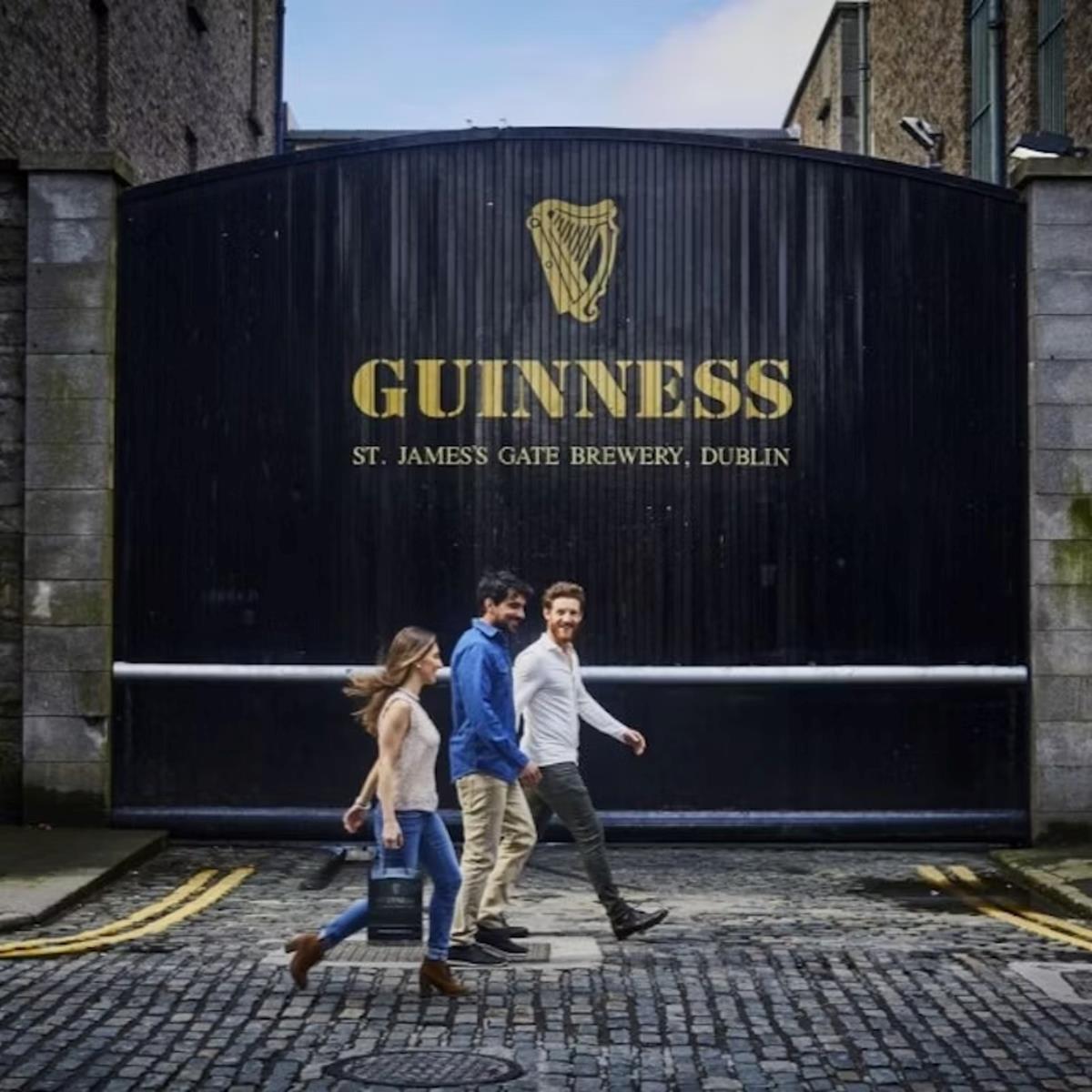 Entrada a la Fábrica Guinness de Dublín