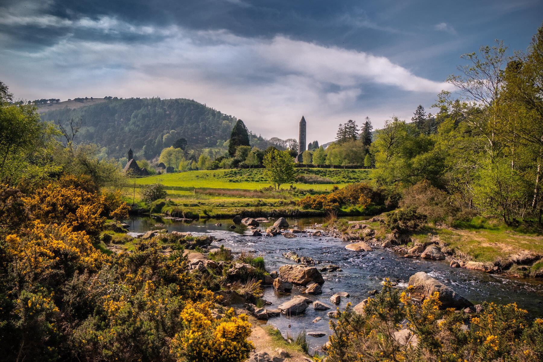 Glendalough and Kilkenny with Spanish guide