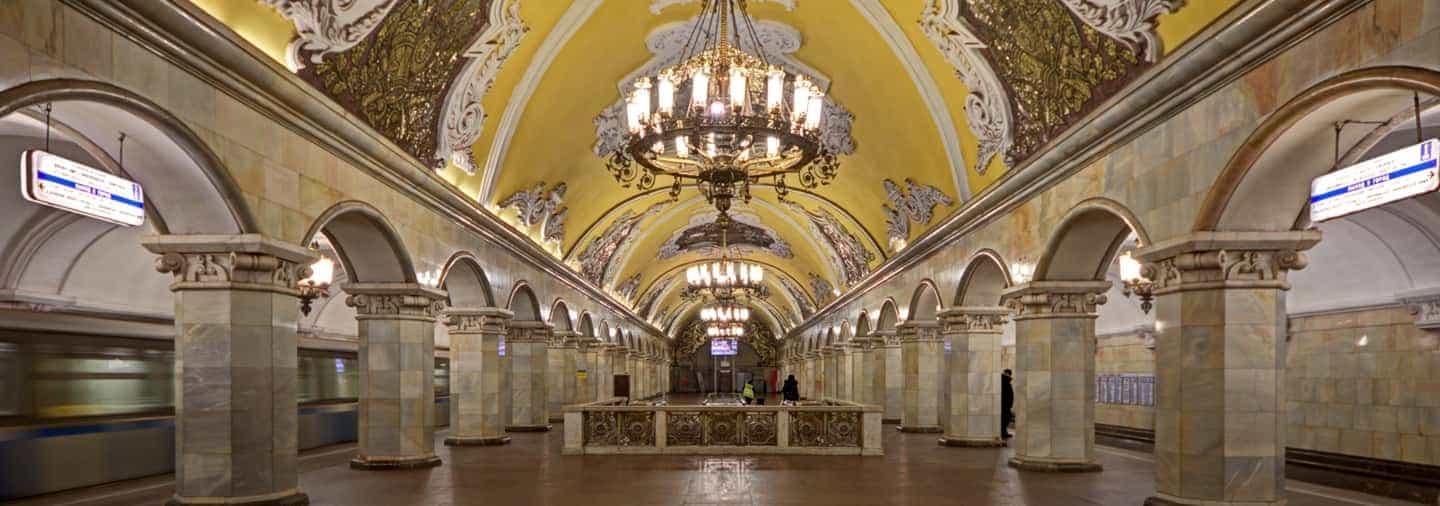 Visita Guiada por el metro de Moscú