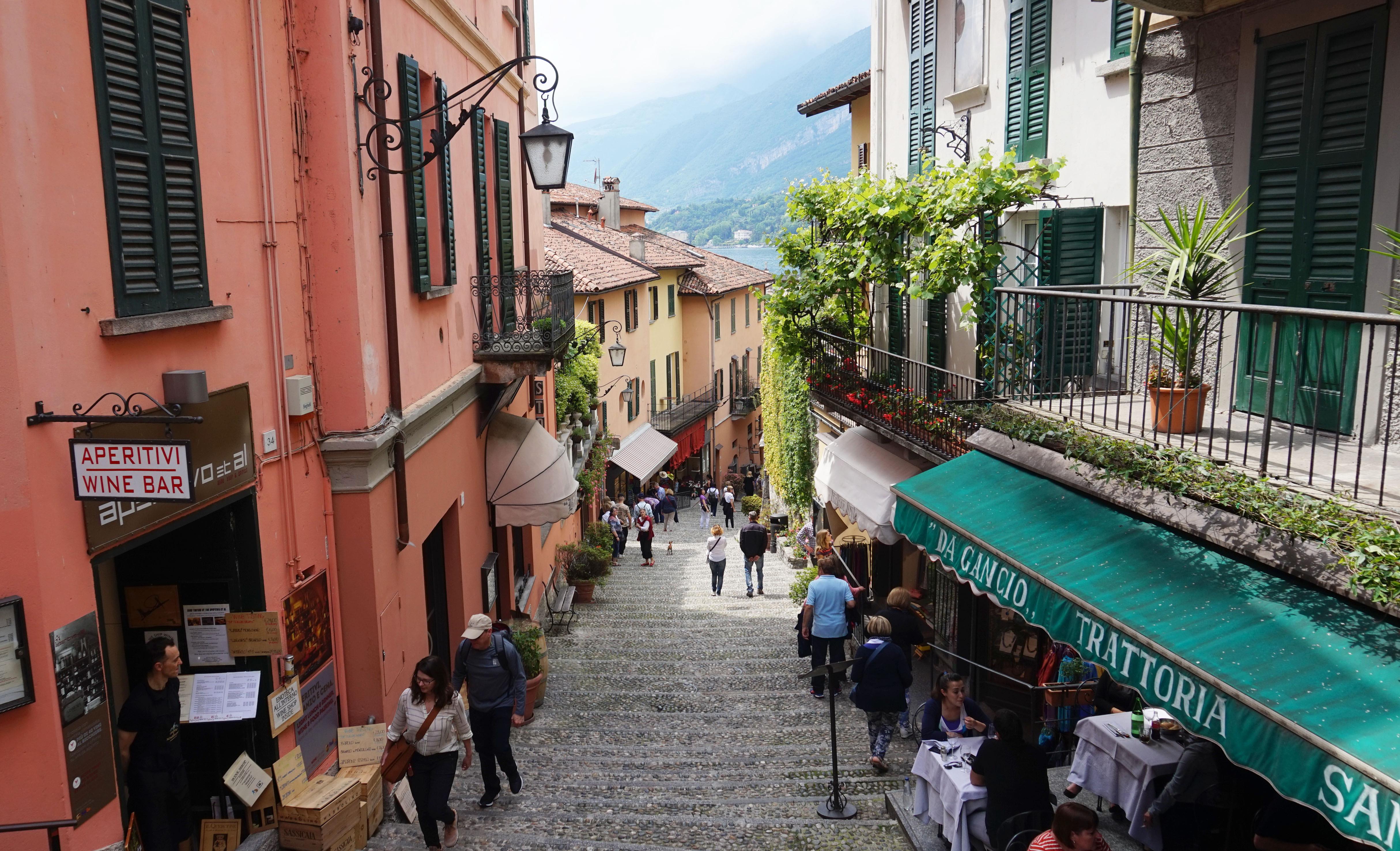 Full day in Como Bellagio with Cruise from Milan