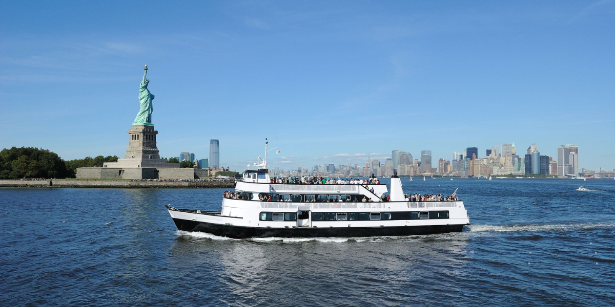 Ferry to Statue of Liberty and Ellis Island