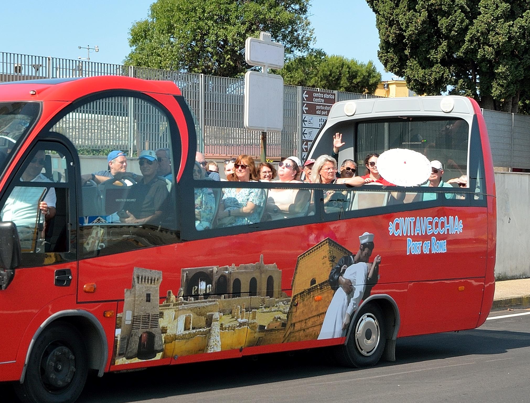 Autobús turístico por Civitavecchia