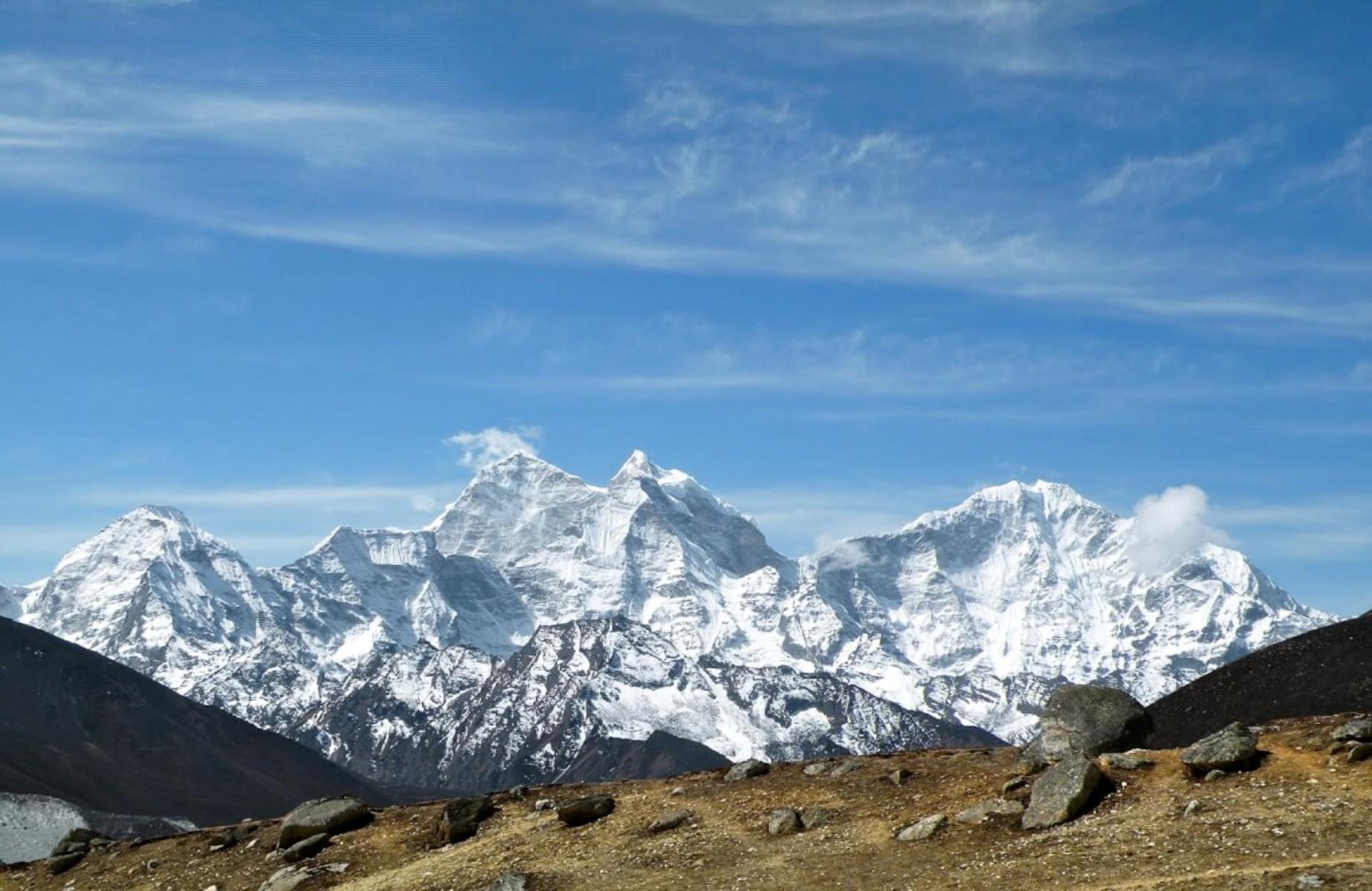 Kusum Kangru Peak climbing technical peak