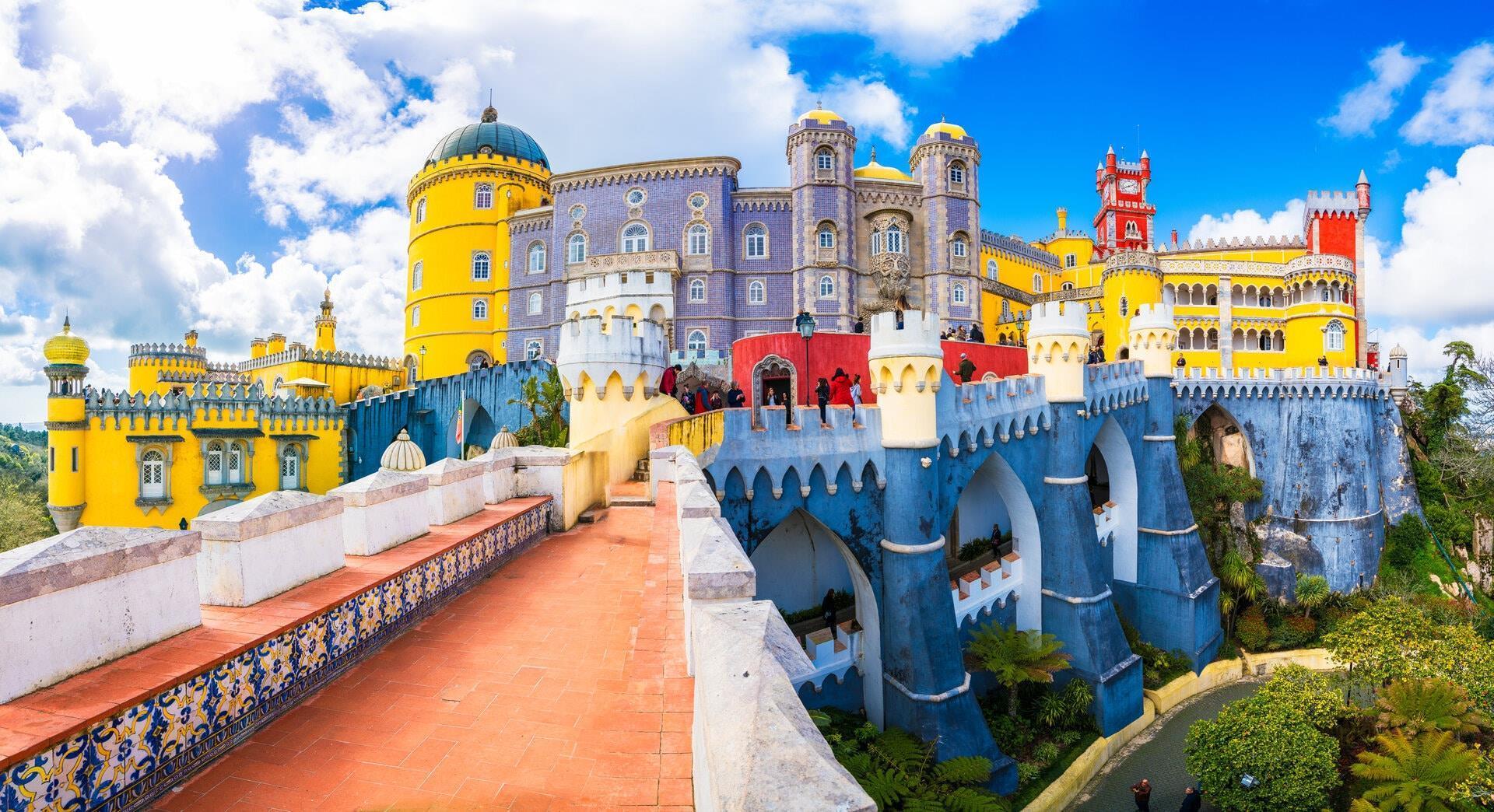 Sintra, Palácio da Pena, Cascais y Estoril