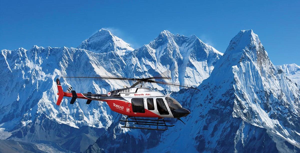 Tour en helicóptero por el Everest