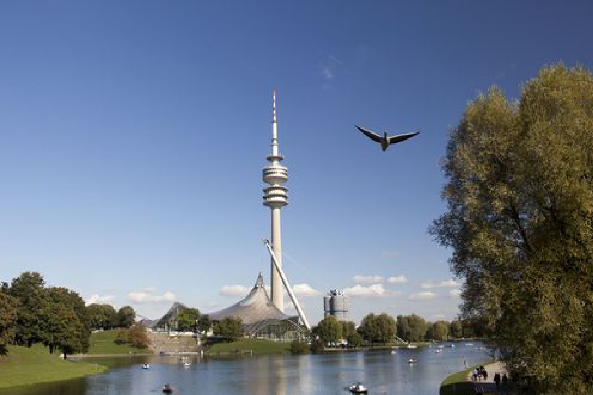 Munich Olympiapark and English Garden Tour