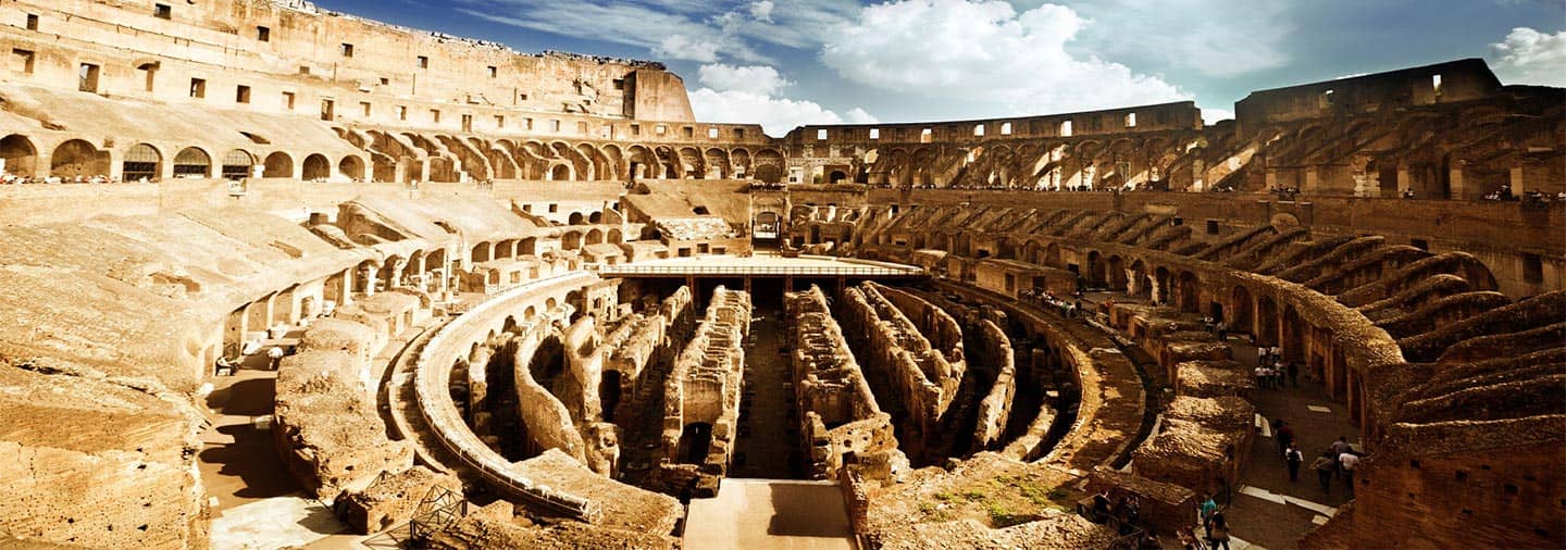 Tour Coliseo Subterraneo, Arena, Foro, Palatino