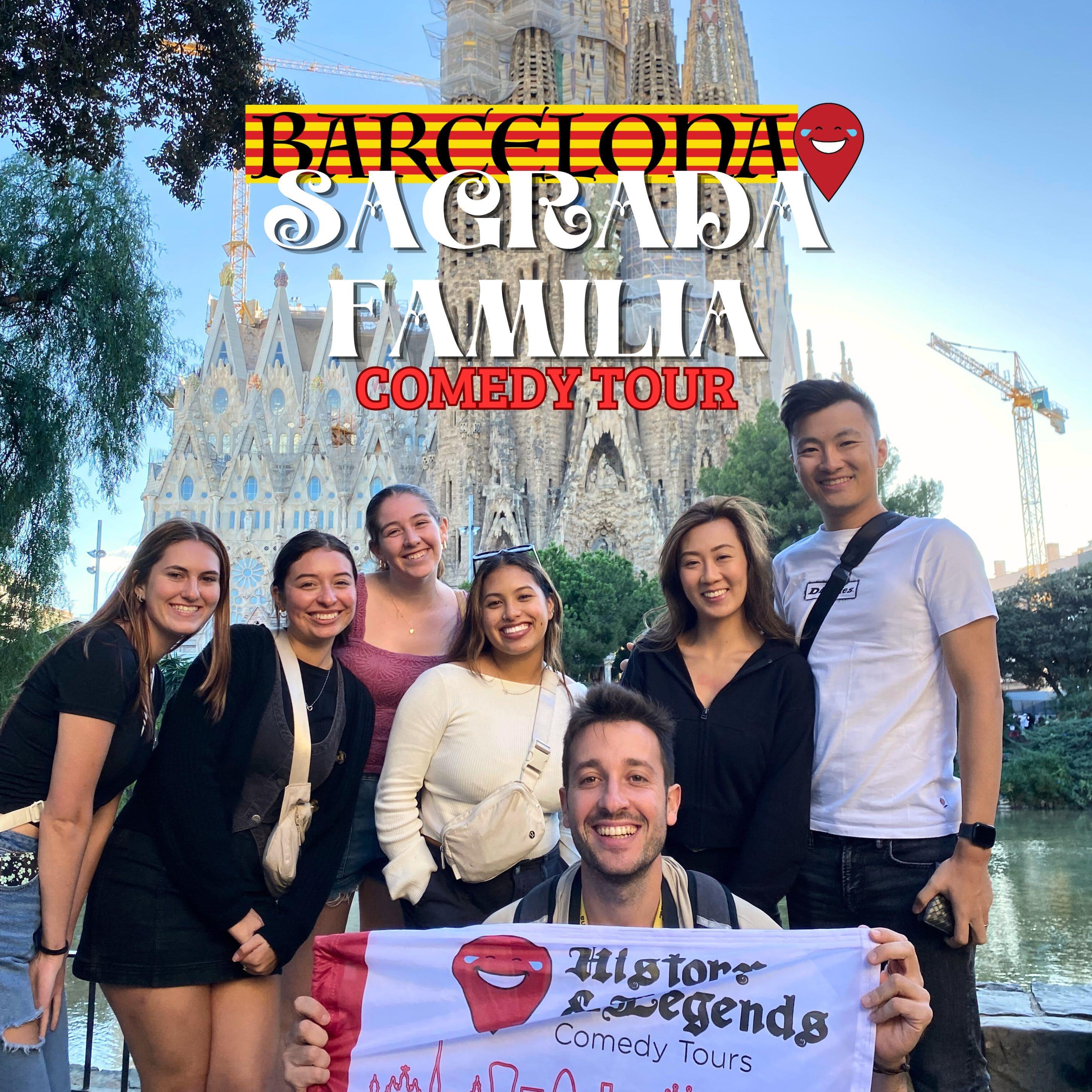 Sagrada Familia Comedy Free Tour