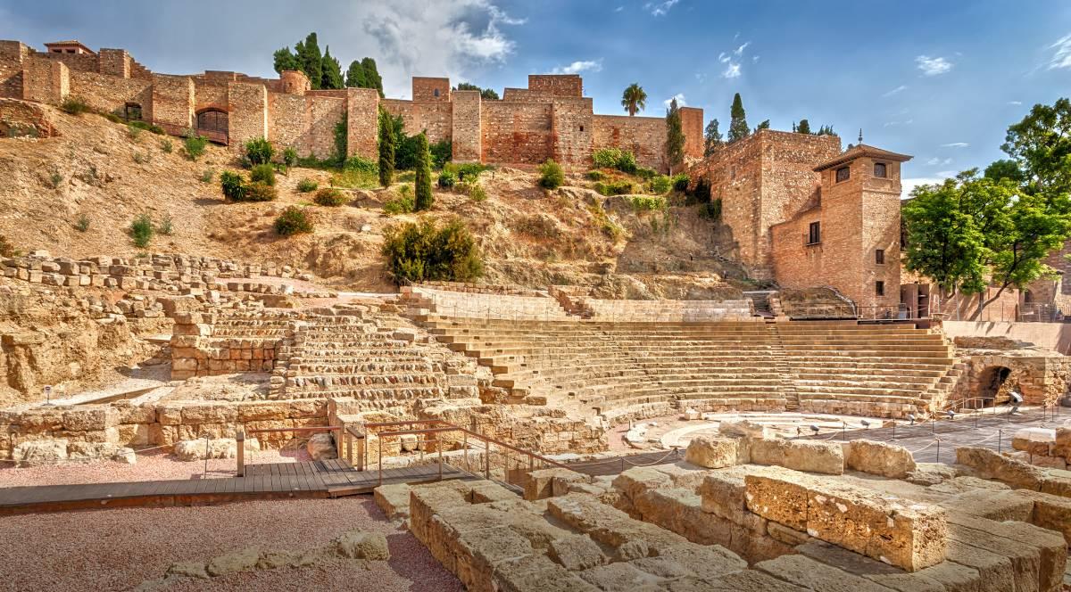 Roman Theatre of Malaga and Alcazaba Free Tour