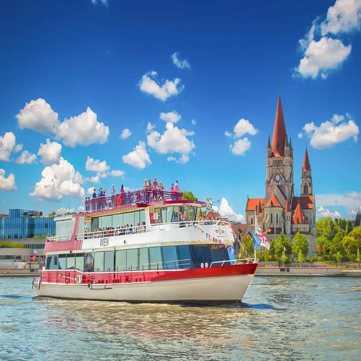 Vienna Danube River: 3.5 hour Cruise