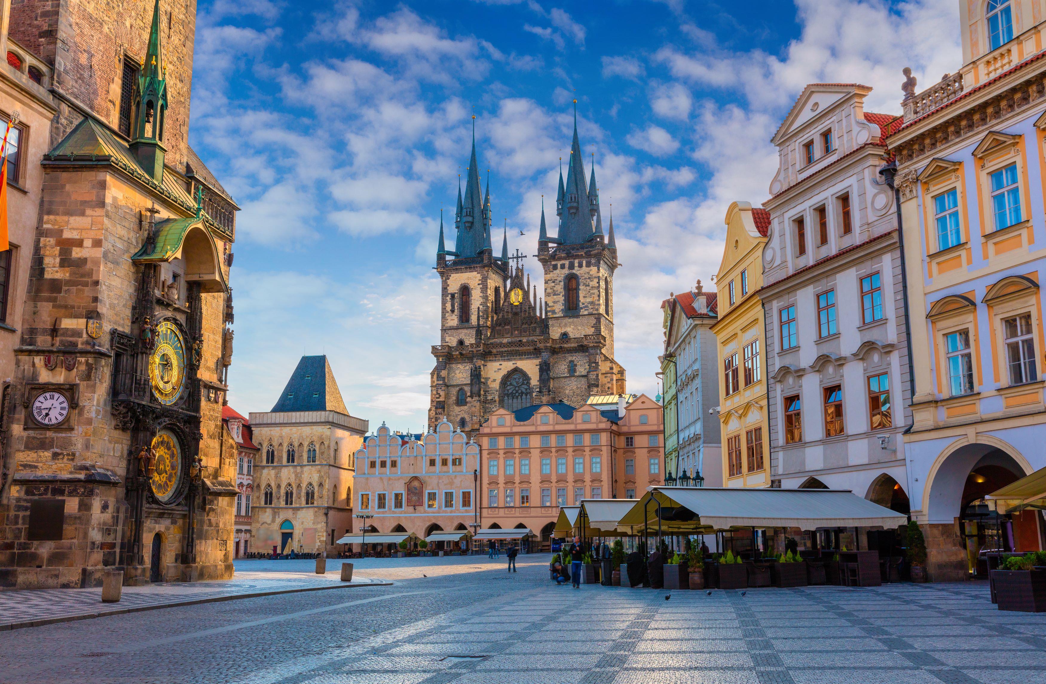 Praga:Paseo por el casco antiguo y el barrio judío